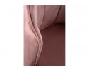 Стул на металлокаркасе Shell dark pink / black в Каменске-Уральском