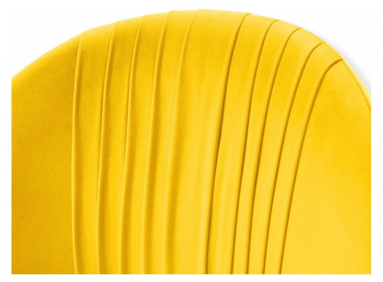 Стул на металлокаркасе SHT-ST35-1/S100 имперский жёлтый / чёрный муар в Каменске-Уральском