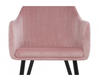 Стул на металлокаркасе Slam розовый