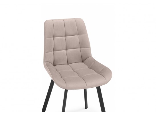 Стулья на металлокаркасе Челси 360 латте (ZD 290) / черный в Каменске-Уральском