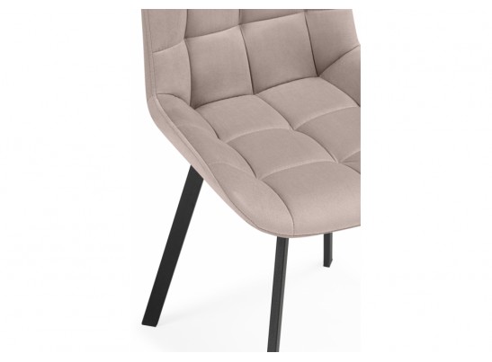 Стулья на металлокаркасе Челси 360 латте (ZD 290) / черный в Каменске-Уральском