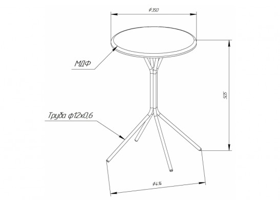 Журнальный столик Sheffilton SHT-CT12-1 белый мрамор / белый муар в Каменске-Уральском