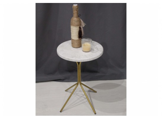 Журнальный столик SHT-CT12-1 бетон хафит / золото в Каменске-Уральском