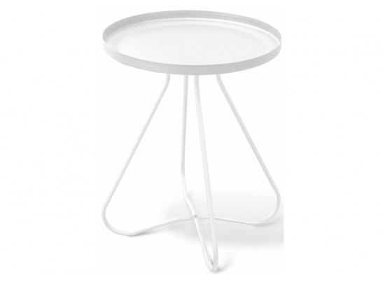Журнальный столик SHT-CT3 белый муар в Каменске-Уральском