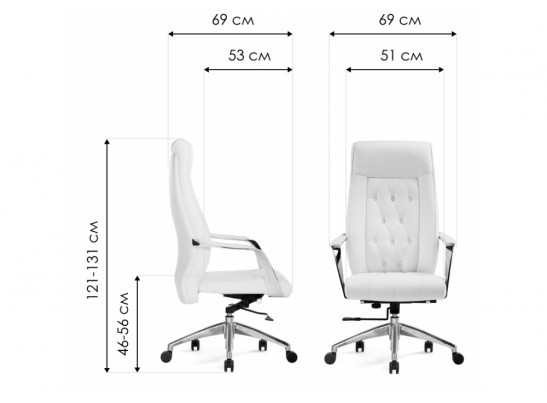 Компьютерное кресло Sarabi бежевое в Каменске-Уральском