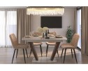 Керамический стол Петир 120(160)х80х75 gilt white / дуб монтана в Каменске-Уральском