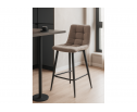 Полубарный стул Симпл латте / черный в Каменске-Уральском