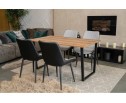 Стул на металлокаркасе Seda black / light gray в Каменске-Уральском