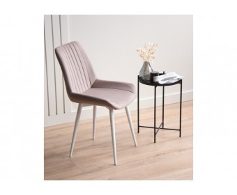 Стул на металлокаркасе Седа латте (zd 290) / белый