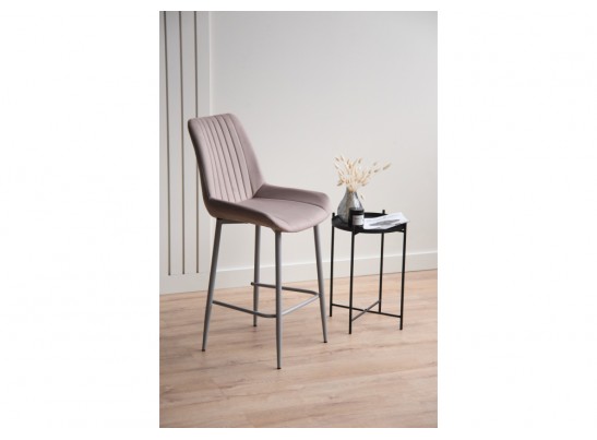 Полубарный стул Седа 360 латте (zd 290) / серый в Каменске-Уральском