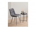 Стул на металлокаркасе Чилли темно-серый / серый в Каменске-Уральском