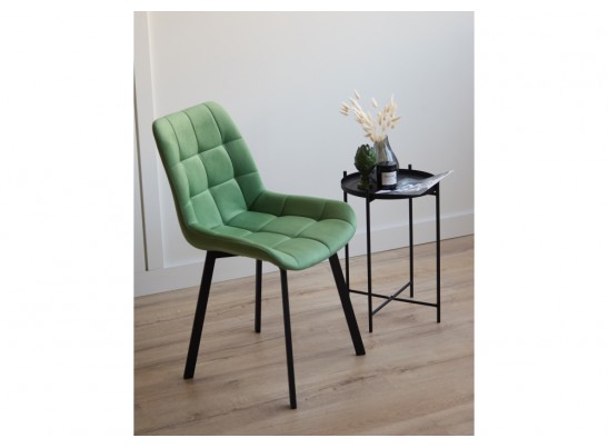 Стул на металлокаркасе Челси 360 П фисташковый (zd 651) / черный в Каменске-Уральском