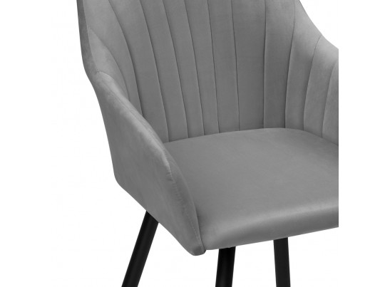 Кресло Слэм темно-серое / черное в Каменске-Уральском