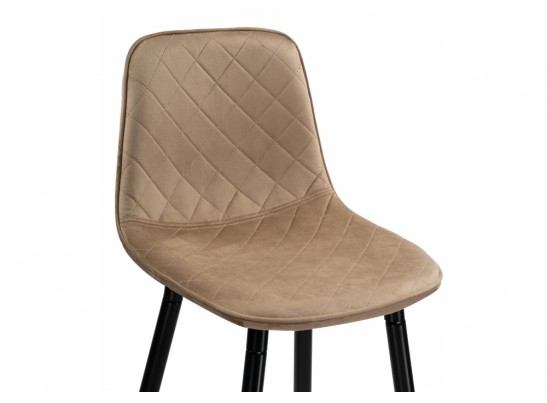 Барный стул Capri dark beige/ black в Каменске-Уральском