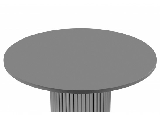 Деревянный стол Барел 100 серый / каркас серый в Каменске-Уральском