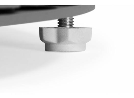 Деревянный стол Барел 100 серый / каркас серый в Каменске-Уральском