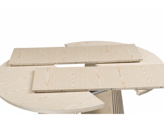 Деревянный стол Mersin 120(200)x120 шпон дуба / бук в Каменске-Уральском