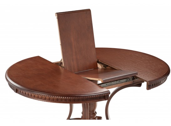 Деревянный стол Нозеан круглый миланский орех в Каменске-Уральском