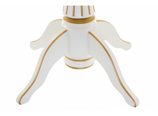 Деревянный стол Павия 100 молочный / золотая патина в Каменске-Уральском