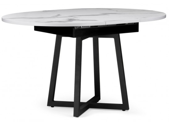 Деревянный стол Регна черный / белый в Каменске-Уральском