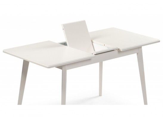 Деревянный стол Улаинс 110(140)х68х75 прямоугольный слоновая кость в Каменске-Уральском