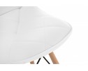 Деревянный стул Kvadro 1 white / wood в Каменске-Уральском