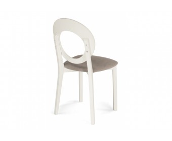 Деревянный стул Марти ткань MR 27 / слоновая кость