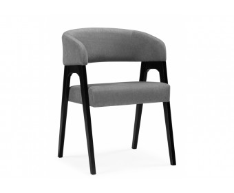 Деревянный стул Невада 1 ткань 234 / черное дерево