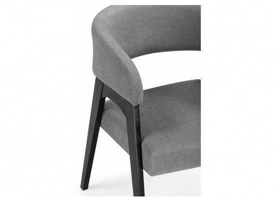 Деревянный стул Невада 1 ткань 234 / черное дерево в Каменске-Уральском