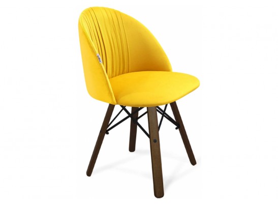 Деревянный стул SHT-ST35-1/S70 имперский желтый / темный орех в Каменске-Уральском