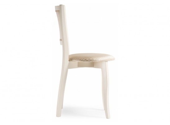 Деревянный стул Валери молочный / ромб в Каменске-Уральском