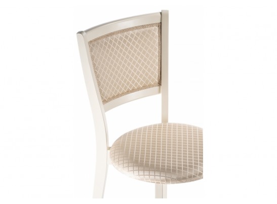 Деревянный стул Валери молочный / ромб в Каменске-Уральском