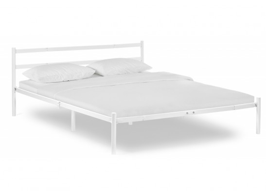 Двуспальная кровать Фади 160х200 белая в Каменске-Уральском