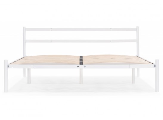 Двуспальная кровать Фади 160х200 белая в Каменске-Уральском