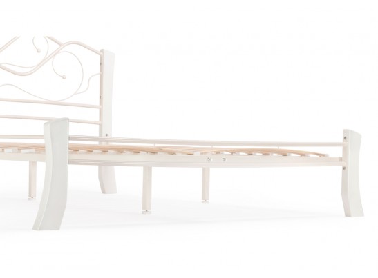 Двуспальная кровать Виктори 4 160х200 белая в Каменске-Уральском