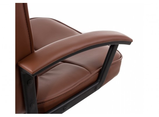 Компьютерное кресло Bravo коричневое в Каменске-Уральском