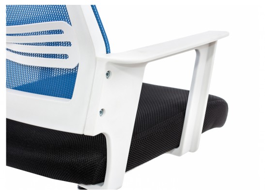 Компьютерное кресло Dreamer белое / черное / голубое в Каменске-Уральском