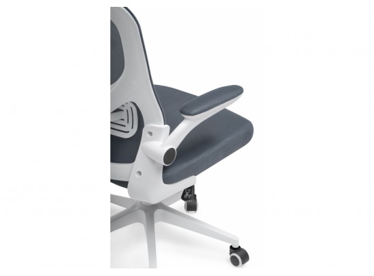 Компьютерное кресло Konfi dark gray / white в Каменске-Уральском