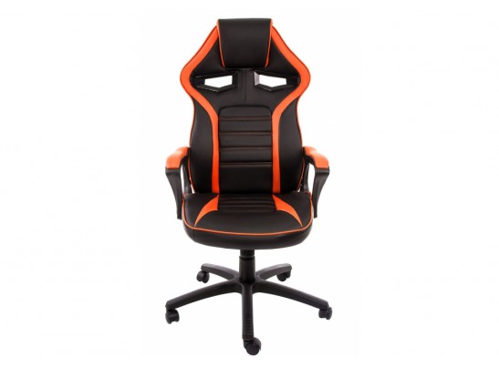 Компьютерное кресло Monza черное / оранжевое в Каменске-Уральском