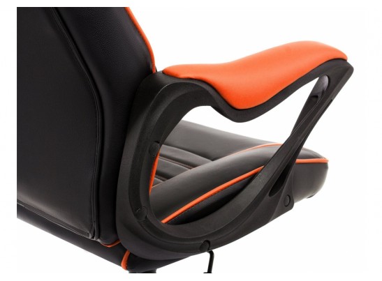 Компьютерное кресло Monza черное / оранжевое в Каменске-Уральском