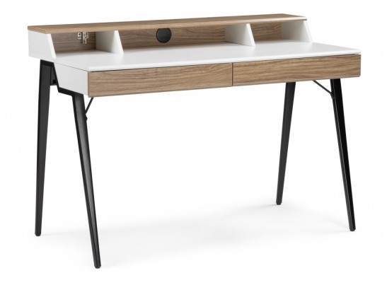 Компьютерный стол Avalon ivory white / black в Каменске-Уральском