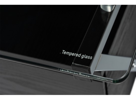 Компьютерный стол Monki black / chrome в Каменске-Уральском