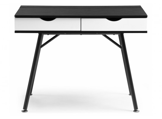 Компьютерный стол Soho black grained / white в Каменске-Уральском