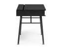 Компьютерный стол Soho black grained / white в Каменске-Уральском