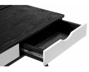 Компьютерный стол Soho black grained / white в Каменске-Уральском