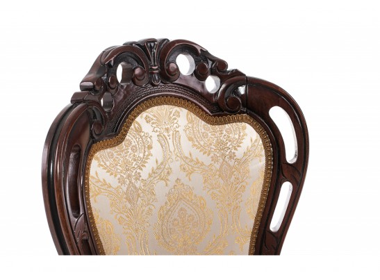 Кресло Bronte вишня / бежевый патина в Каменске-Уральском