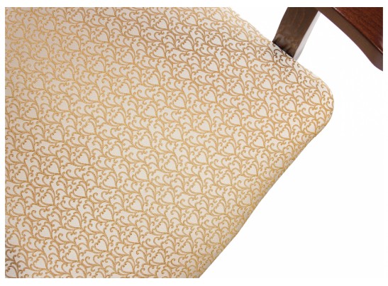 Кресло Bronte вишня / бежевый патина в Каменске-Уральском