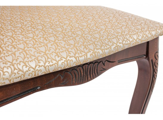 Кресло Bronte вишня / бежевый патина в Каменске-Уральском