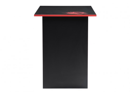 Письменный стол Эрмтрауд 110х60х75 черный / красный в Каменске-Уральском