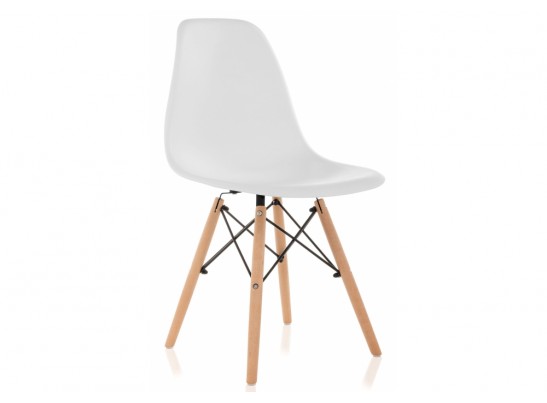 Пластиковый стул Eames PC-015 белый в Каменске-Уральском